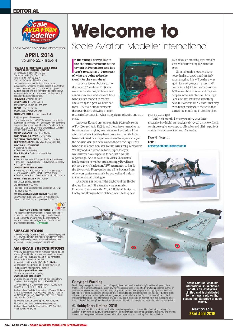 Scale Aviation Modeller International 2016-04